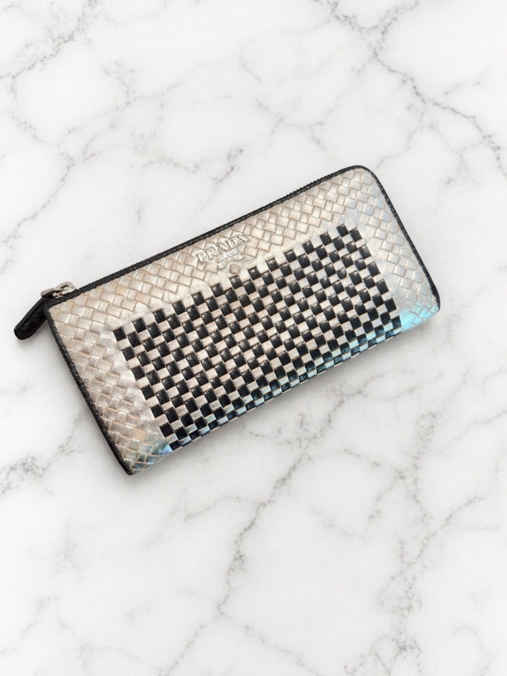 Prada Madras Wallet